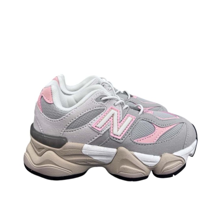 9060 Style Elastic Lace Retro Dad Sneakers for Kids 26 colors 29010964