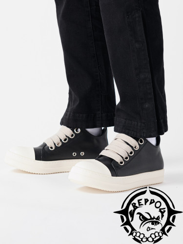 [buy more save more]thick shoelace leather low shoes sneaker (with og packing)