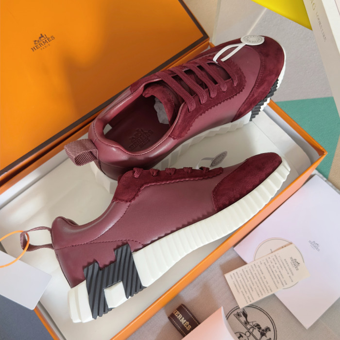 [plus-size shoes]Bouncing Genuine Leather Couple Style Sneakers 14 colors 29085445