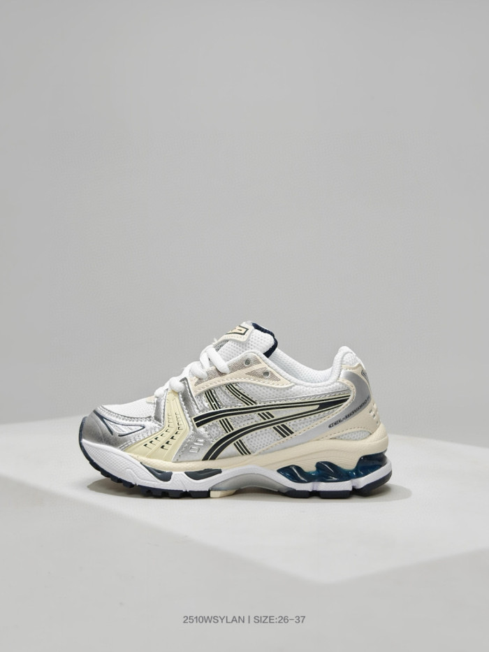 AC Gel-Kayano 14 Lace-up Running Shoes for Kids 9 colors 29001621