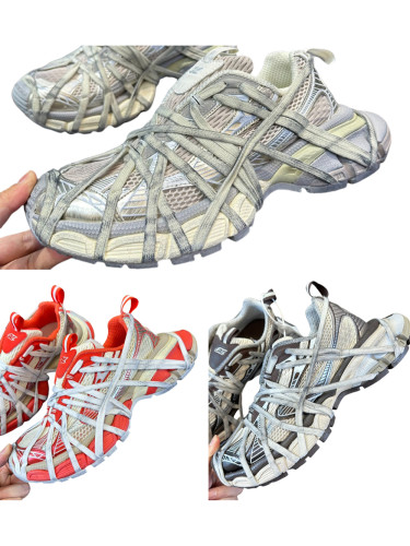 1:1 quality version 3XL Retro Aged Spider Lace-Up Breathable Sneakers 3 colors