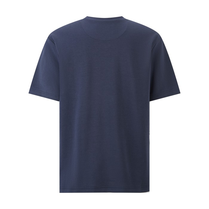 1:1 quality version 28312488 new v-neck steel label tee 5 colors