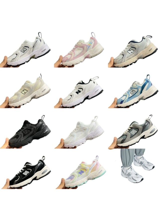 530 Mesh Elastic Lace Dad Sneakers for Kids 14 colors 29011089