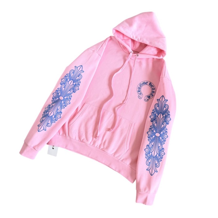 1:1 quality version Pink Cross Arm Print New York Anniversary Limited Edition Hoodie 28893086