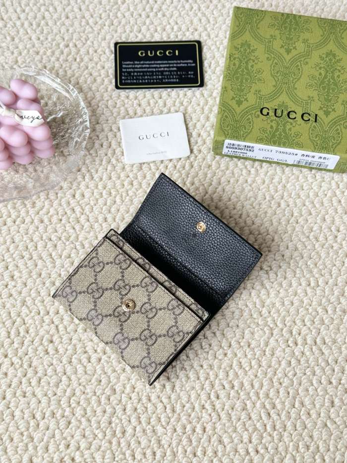 Two Color Mini Folding Coin Purse Card Case