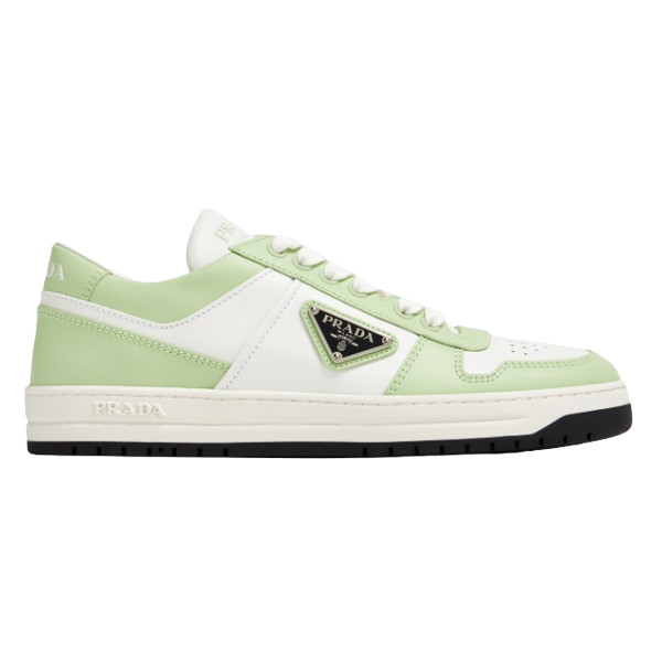 PR@DA@ DOWNTOWN LEATHER SNEAKERS   PRD088