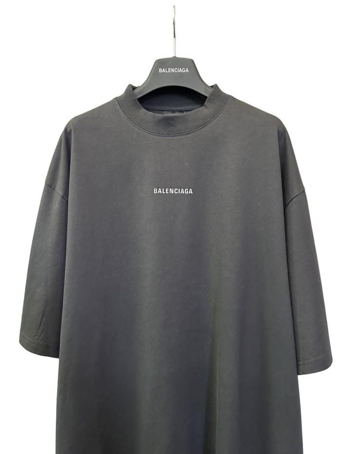 1:1 quality version Letter Logo Reflective Print Tee 2 colors 28903005