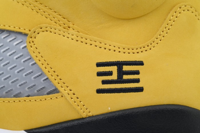 [plus-size shoes] 1:1 quality version Jordan 5  Retro Tokyo 23 Yellow Suede Basketball Shoes 29043253