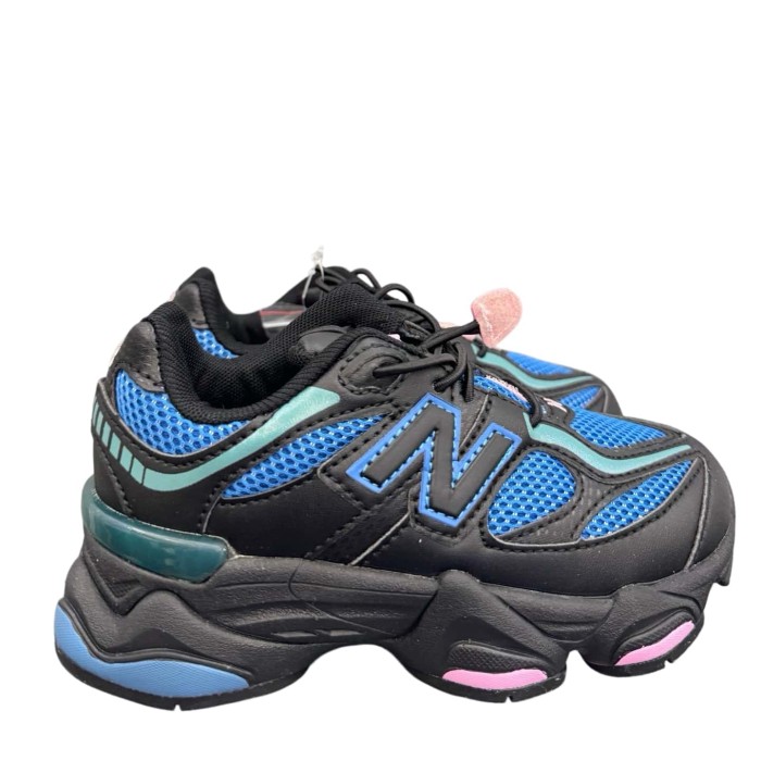 9060 Style Elastic Lace Retro Dad Sneakers for Kids 26 colors 29010964