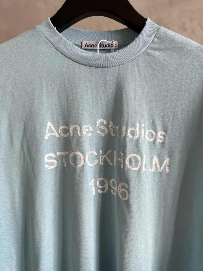 1:1 quality version Stockholm 1996 Print Washed Long Sleeve T-shirt 5 colors 29069248