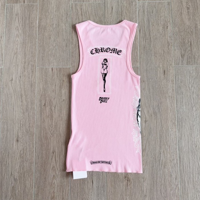 1:1 quality version Co-branded Deadly Doll Statue of Liberty Cross Sanskrit Knitted Tank Dress for girls 29033517
