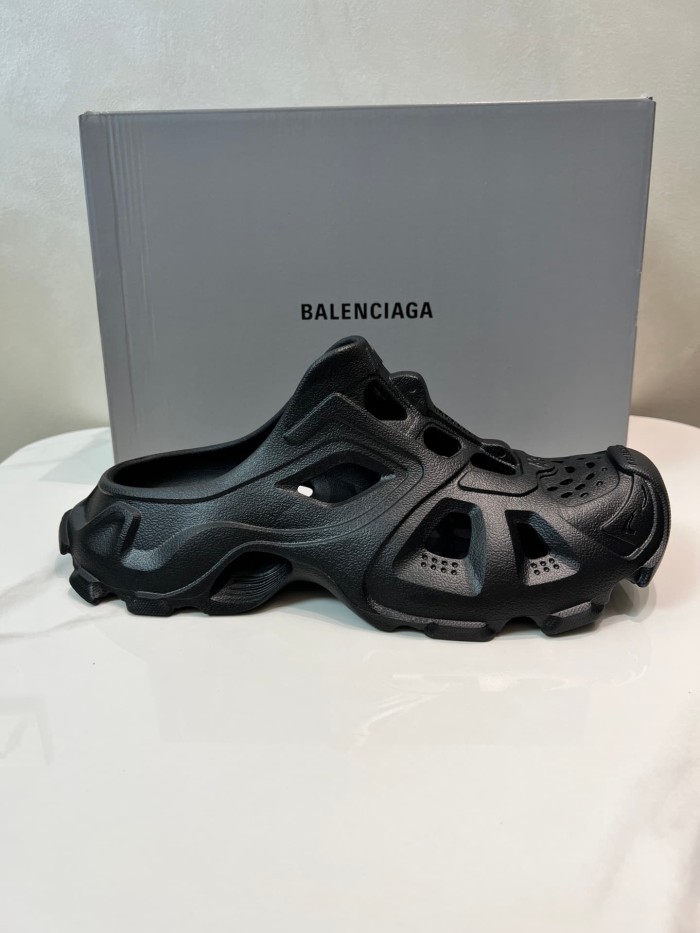 1:1 quality version HD Mule Backless Slip-On Cutout Shoes 5 colors 29027289