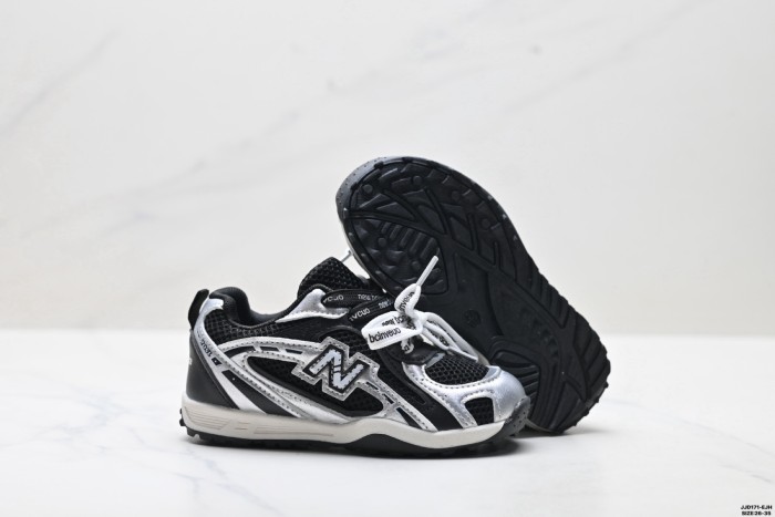 N-logo Mesh Silver-accented Retro Sneakers for Kids 2 colors 28997972