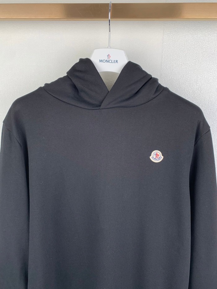 1:1 quality version Solid Color Logo Patch Hoodie 28758522