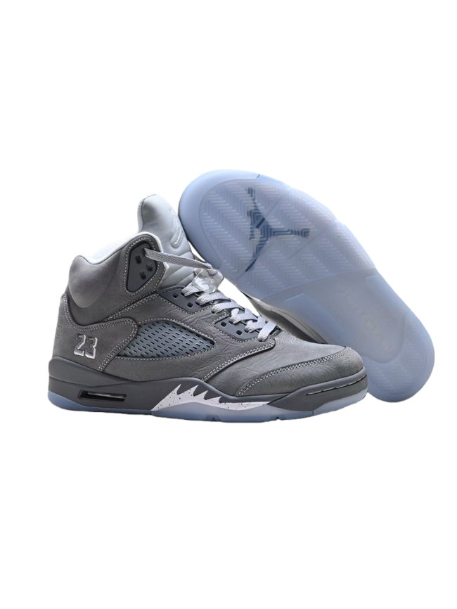 [plus-size shoes] 1:1 quality version @j5 Low Wolf Grey Basketball Shoes 28770581