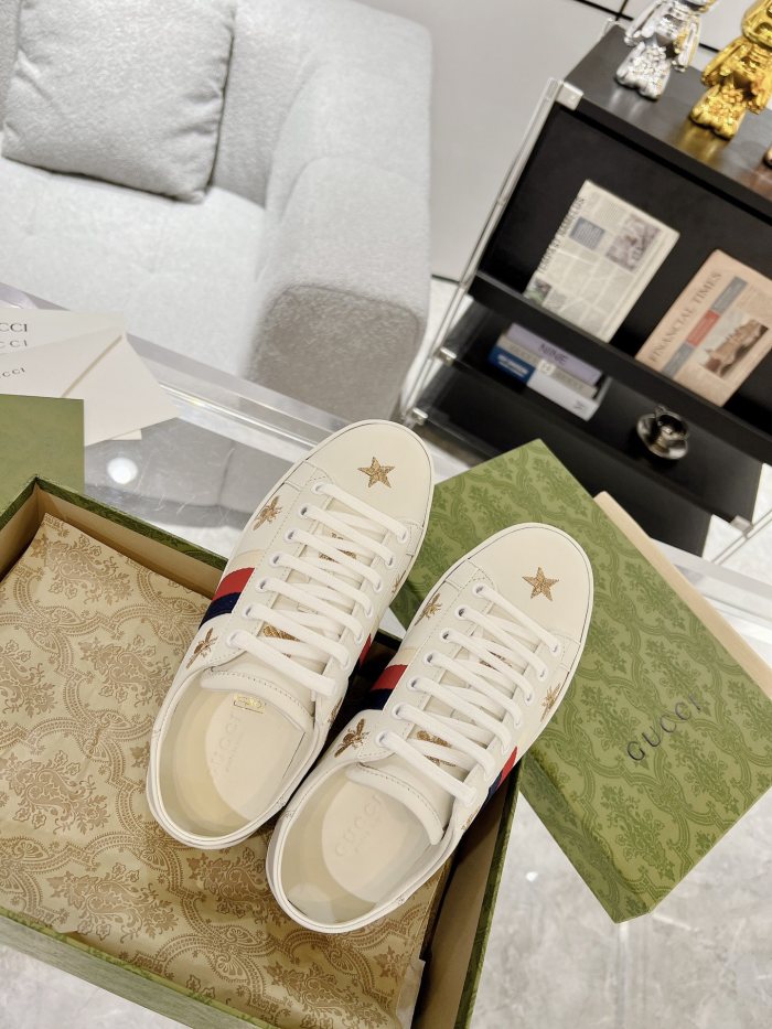 1:1 quality version 28382316 cowhide white shoes 3 colors