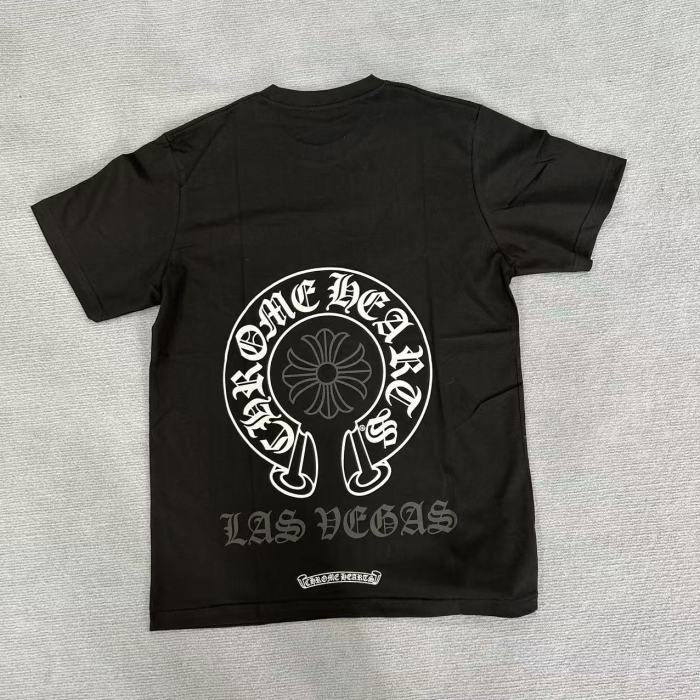 1:1 quality version 28346808 VEGAS Limited Edition Color Block Logo Print Tee 2 colors