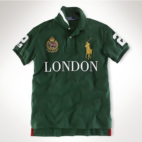 City Letter Logo Embroidered Polo shirt 22 colors