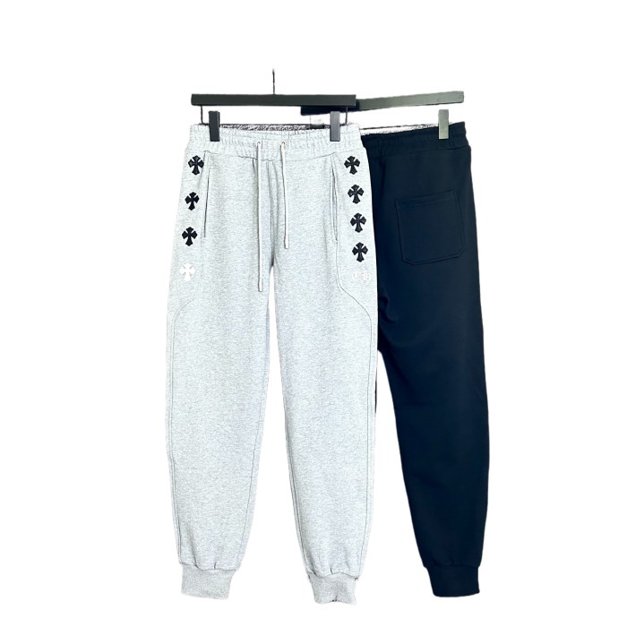 Embroidered Letter Cross Sweatpants 2 colors 28485736