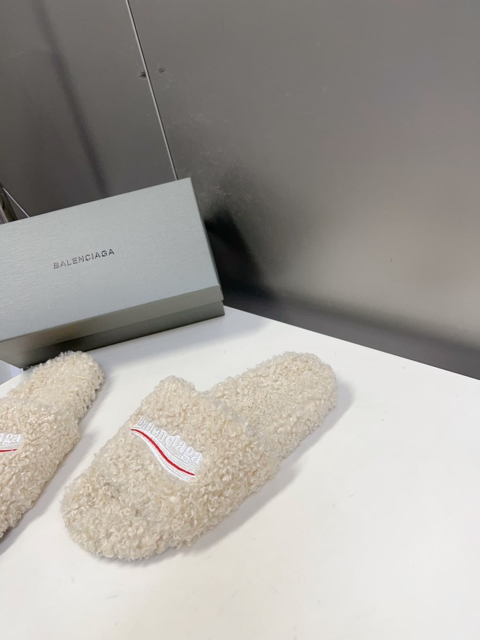 1:1 quality version Cola Embroidery Twill Brushed Cotton Slippers 8 colors 28884668