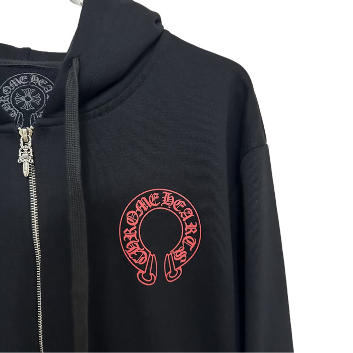 Limited Edition Red Horseshoe Phantom Zip Sweatshirt