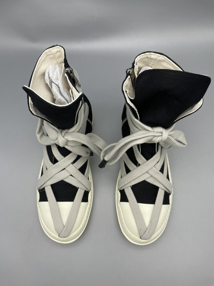 1:1 quality version Pentagram Chunky Lace Up High Top Shoes