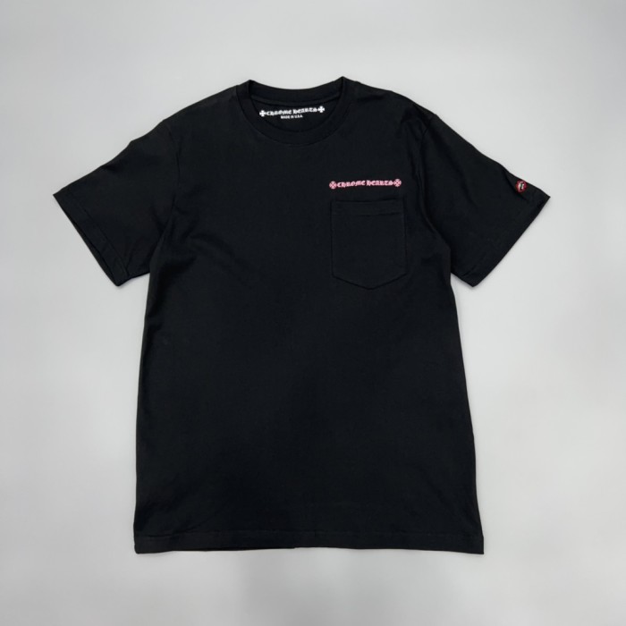 1:1 quality version Pink Label Letter Embroidery Mouth Sanskrit Print T-Shirt 29093531