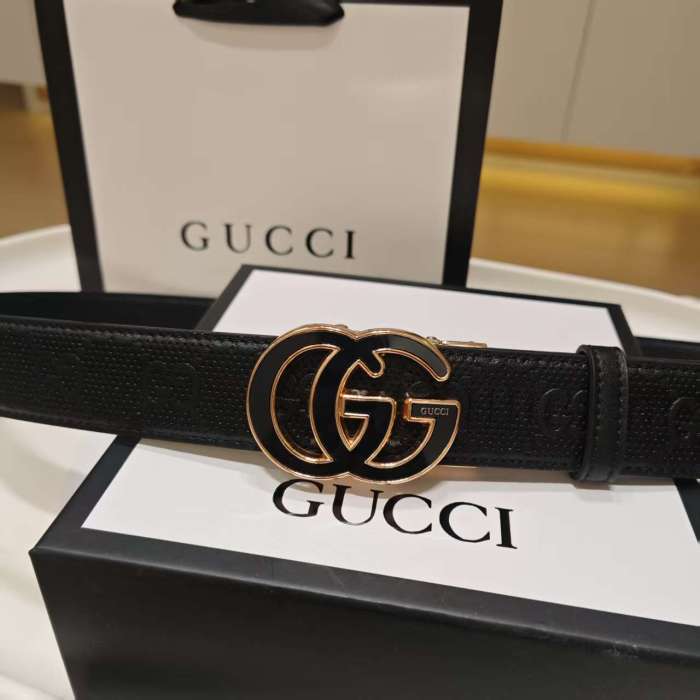 Classic Lychee Grain Embossed Belt【Width 3.5cm】 2 colors 28678831