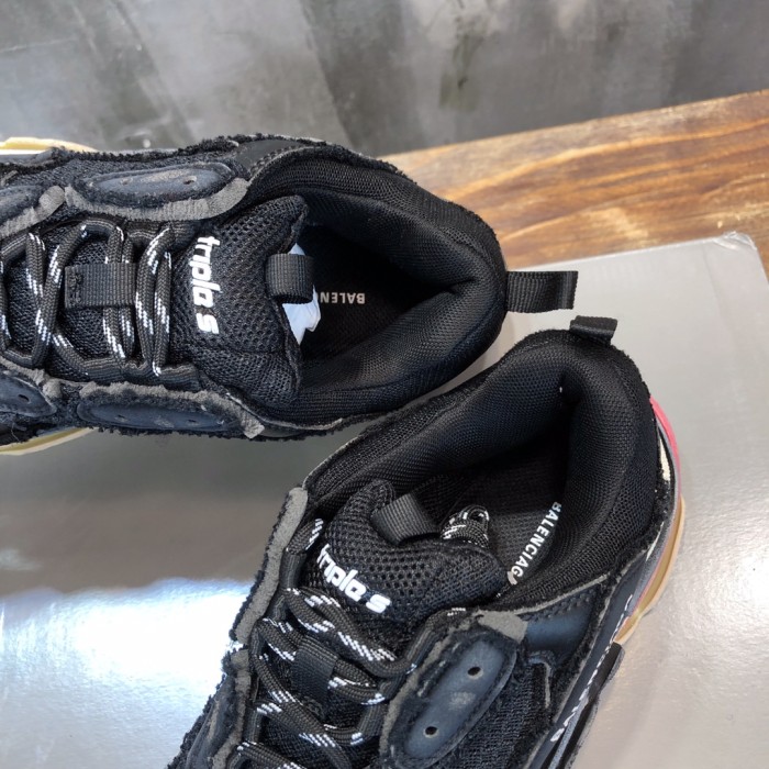 1:1 quality version 28310625 Triple S Poppy Shoes 3 colors