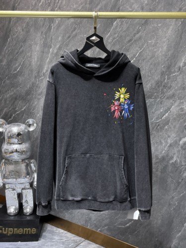 Painted Cross Aged Hoodie