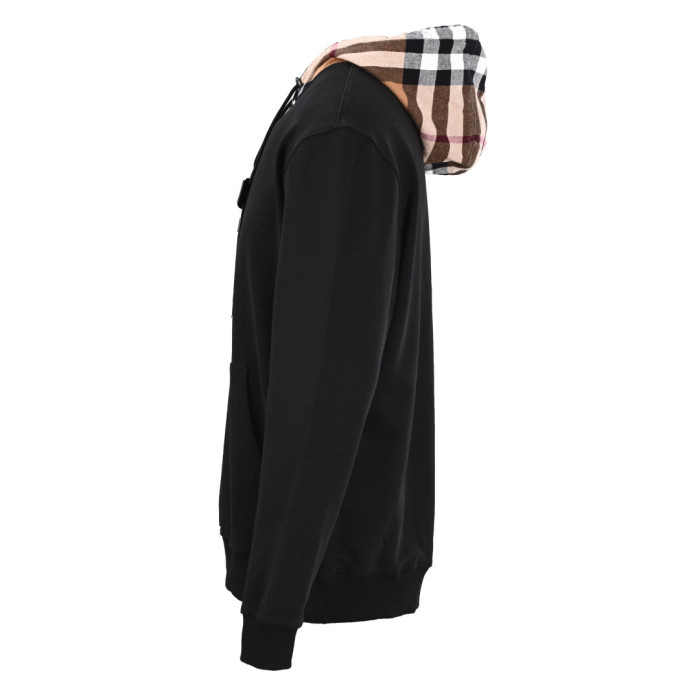 1:1 quality version Patchwork Plaid Hoodie 3 colors 28471215