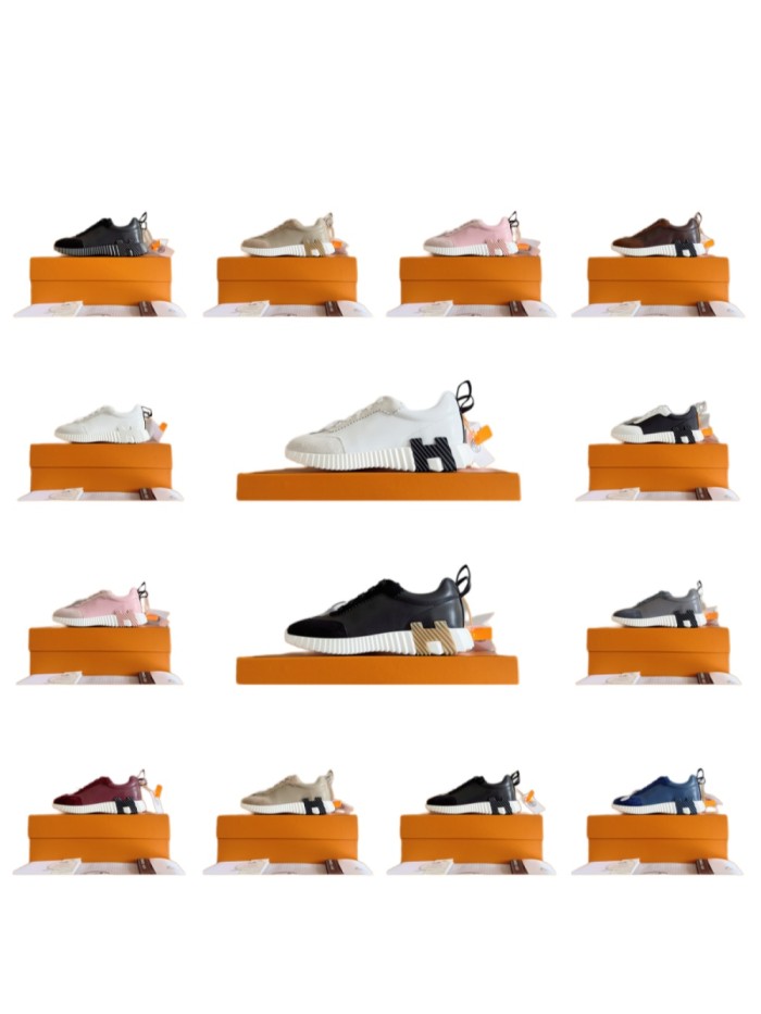 [plus-size shoes]Bouncing Genuine Leather Couple Style Sneakers 14 colors 29085445