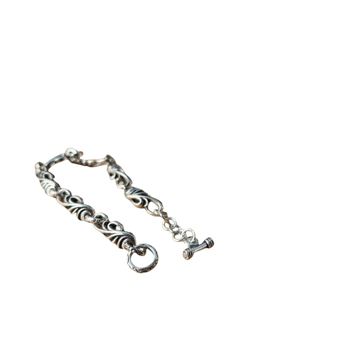 28209269 Vintage Woven Flower Bracelet