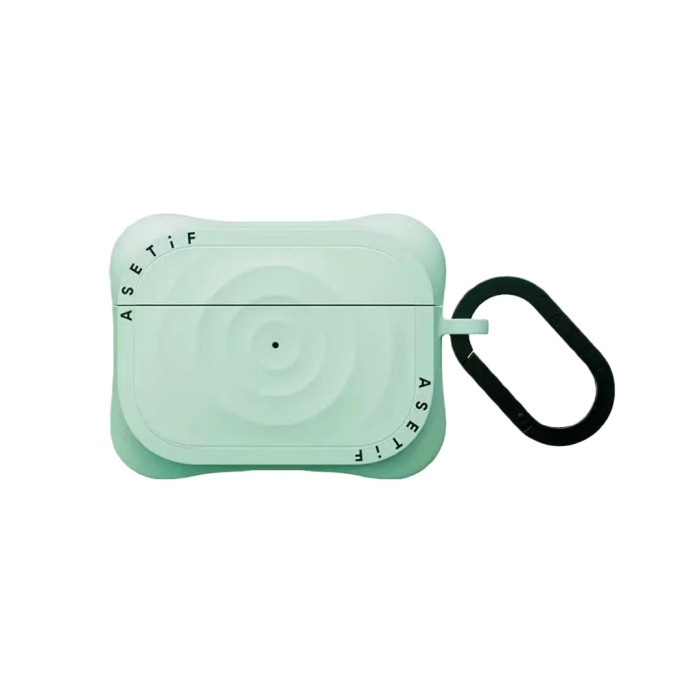 Wavy Pattern Silicone Bluetooth Earphone Case 15 colors 28750061