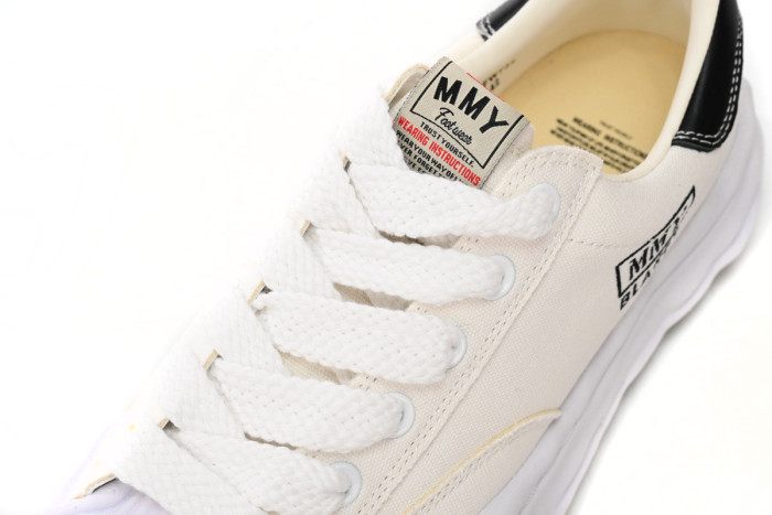 1:1 quality version M@ison Mih@r@ Blakey OG Sole Canvas Low White A08FW735 NO.763
