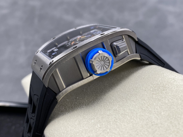 1:1 quality version Skeleton Dial Blue-Tinted Mirror Mechanical Movement Watch【Dial diameter：41mm 】28771518