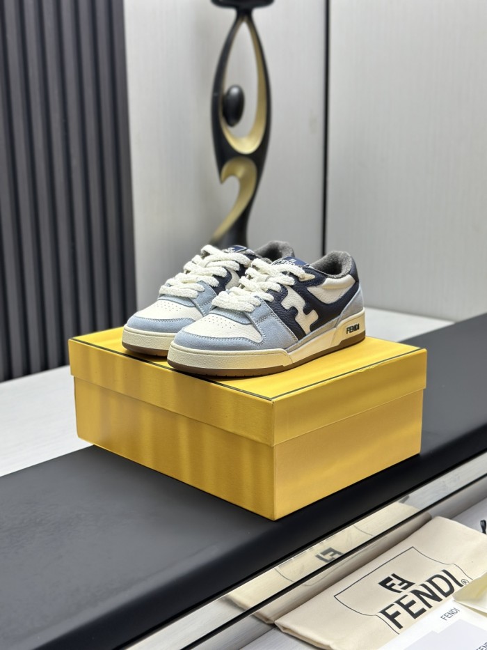 1:1 quality version 28295045 Dark Stripe FF Patchwork Sneakers 8 colors