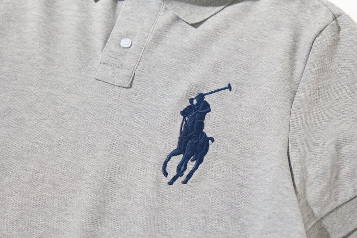 27972822 Chest Large logo embroidered polo shirt 5 colors