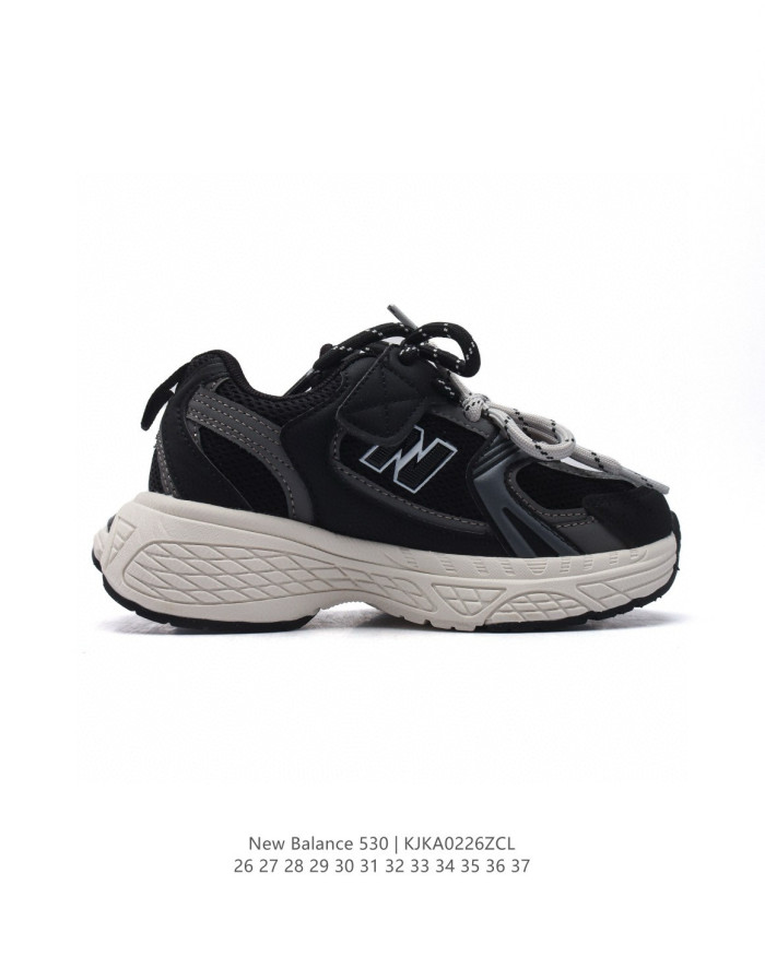 530 Cut-off  N  Double Lace Retro Running Sneakers for Kids 3 colors 29011081