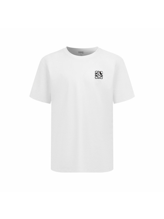 1:1 quality version L0ewe x Louis W@in Embroidered Logo Tee 2 colors 28759539