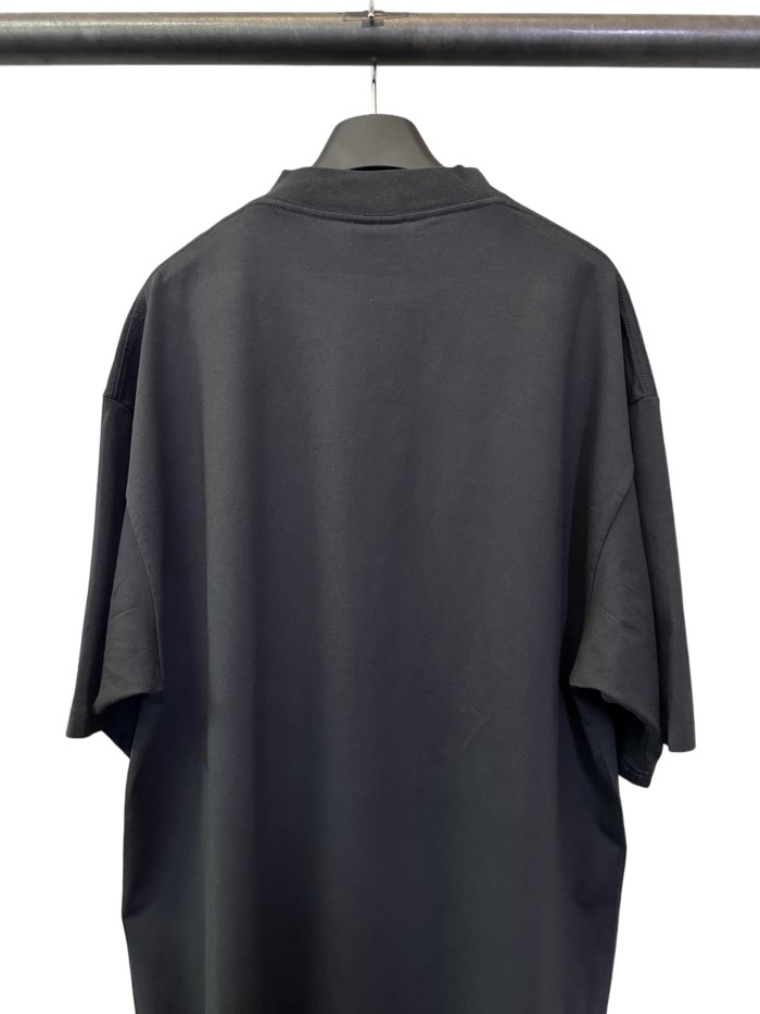 1:1 quality version Runway Logo Printed Tee 2 colors 28903006