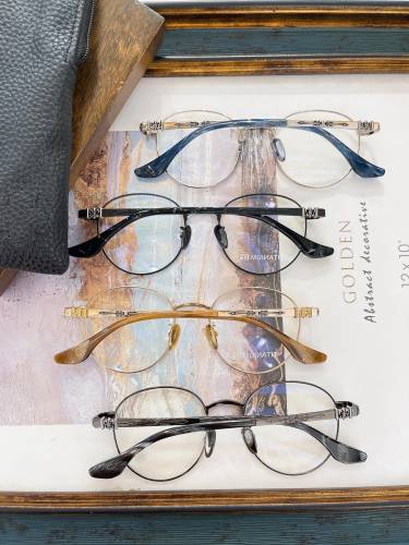 1:1 quality version round frame sword glasses 4 colors