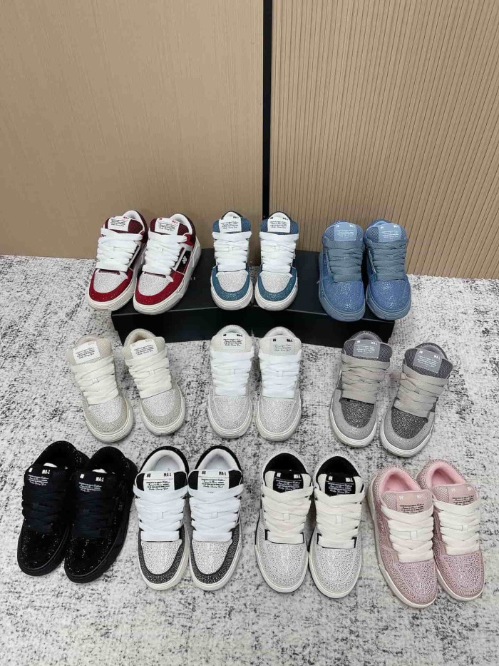 1:1 quality version Wide Strap Mesh Sneakers MA-1 17 colors 25365716