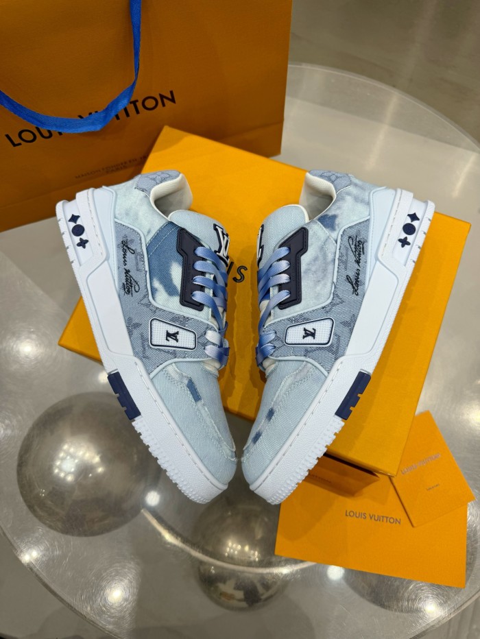 1:1 quality version Tie-Dye Gradient Sneakers 2 colors