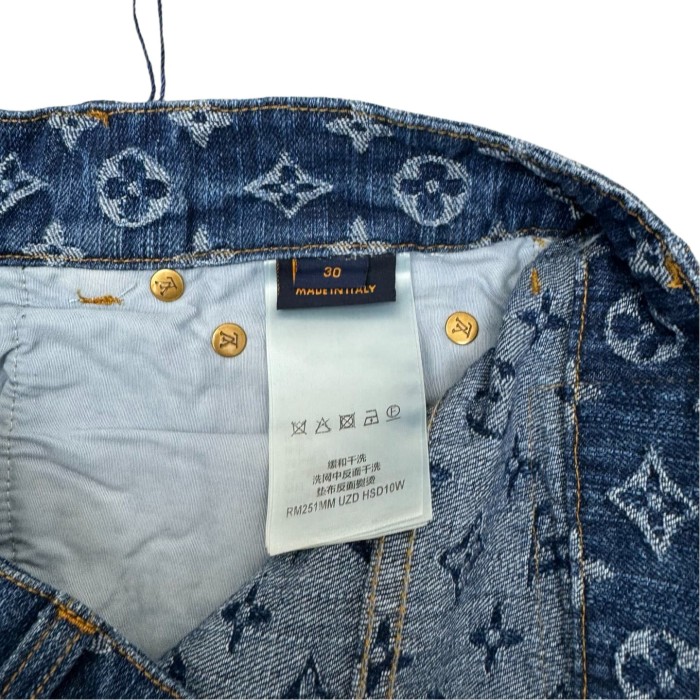 1:1 quality version Heavy Duty Printed Straight Leg Denim Jeans 28687462