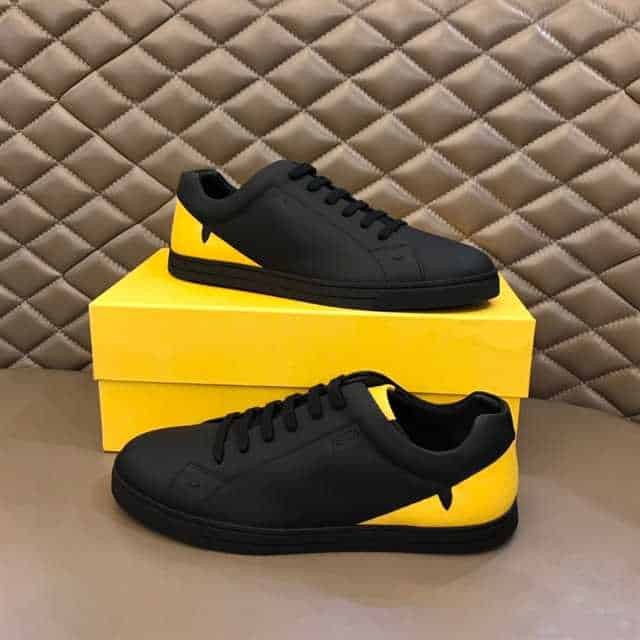 FEND1 CORNER BUGS LOW-TOP SNEAKERS   FD08