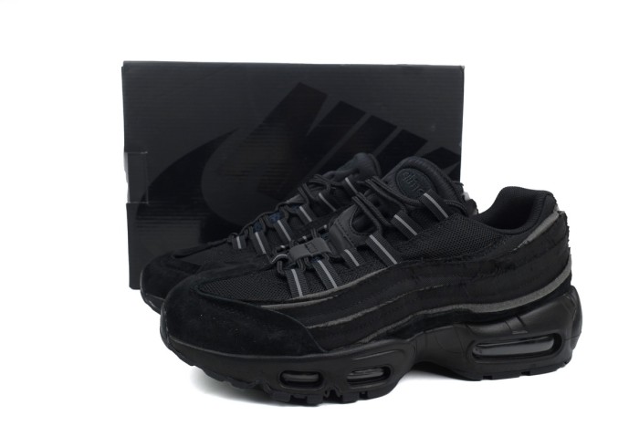 [plus-size shoes] 1:1 quality version Cdg X Nike Air Max 95 White Retro Running Shoes 3 colors 28969378