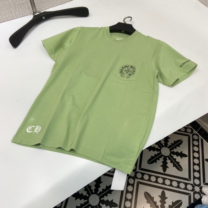 1:1 quality version Horseshoe Cross Pocket Short Sleeve Avocado color