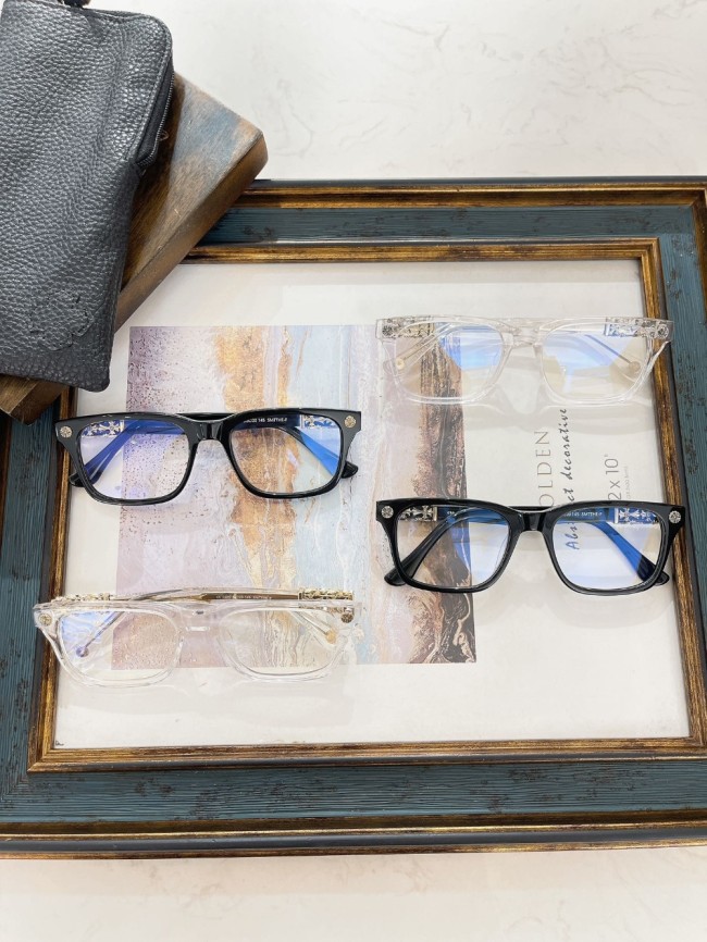 1:1 quality version Double cross rimmed glasses 4 colors