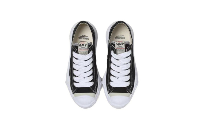 Mih@r@ Peterson OG Sole Canvas Low Black